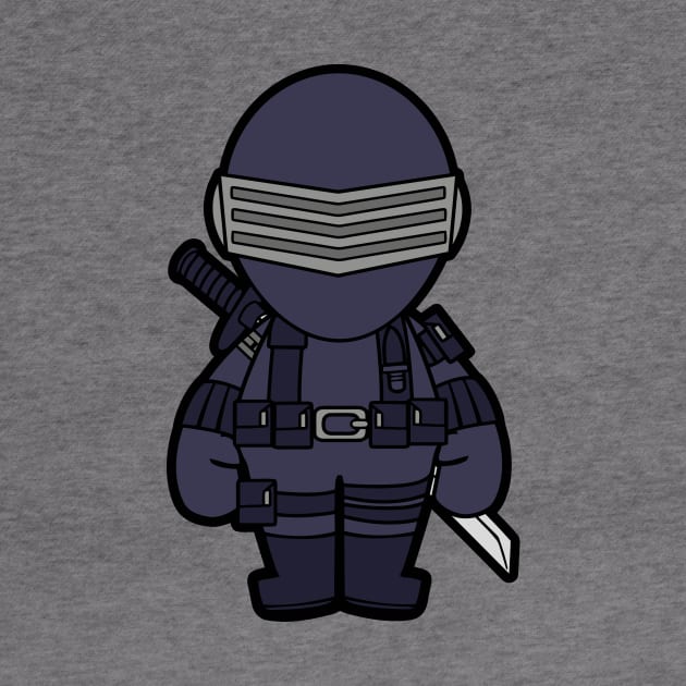 Snake Eyes Chibi by untitleddada